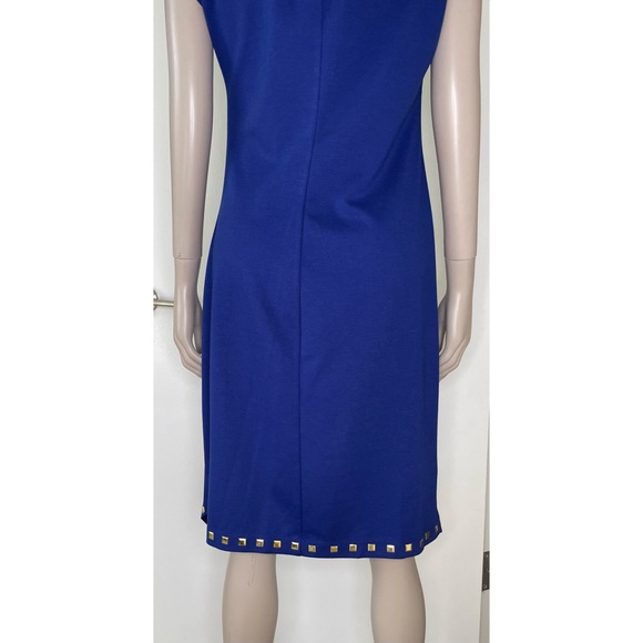 Emma & Michelle Royal Blue Sheath Dress - Picture 7 of 15
